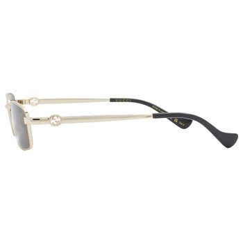 Gucci Gucci Grey Rectangular Ladies Sunglasses GG1600S 001 56
