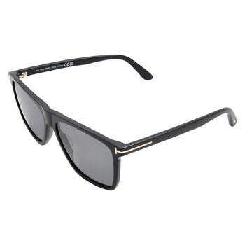 Tom Ford Tom Ford Fletcher Polarized Smoke Square Men's Sunglasses FT0832 01D 57