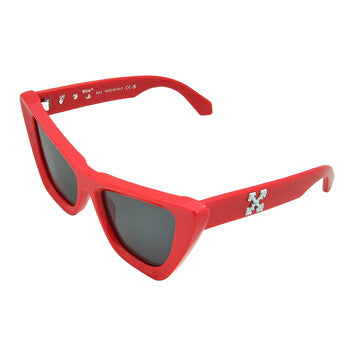 Off-White Off-White Edvard Dark Grey Cat Eye Ladies Sunglasses OERI045 2507