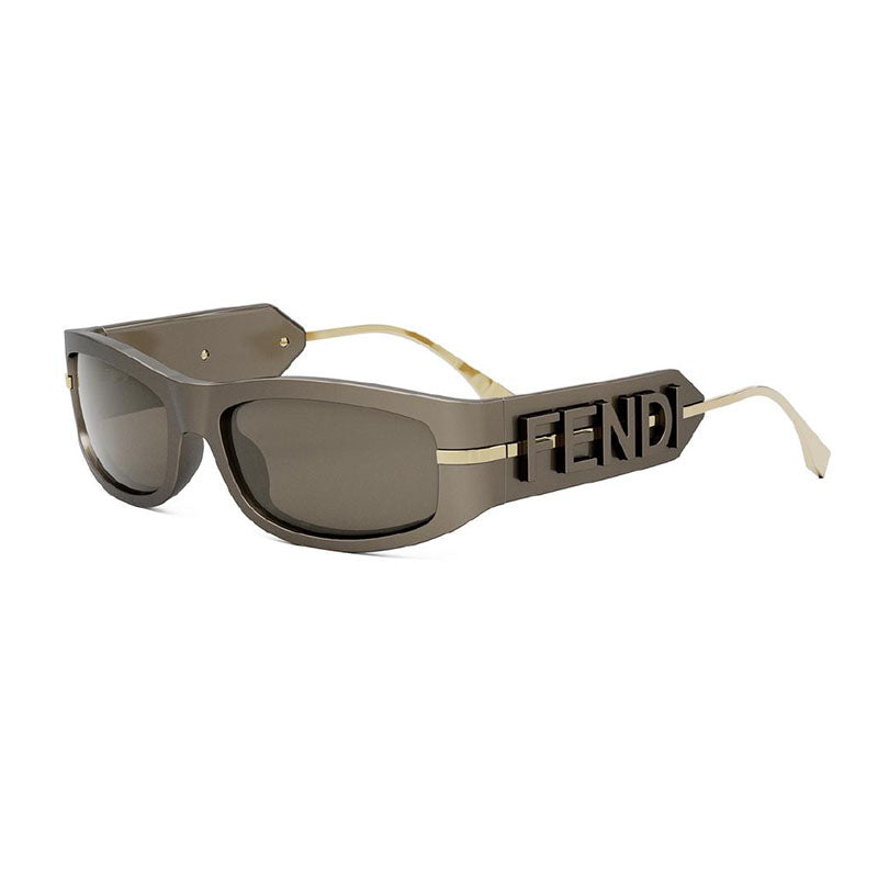 Fendi FE40120I 45E Shiny Brown/Brown – Sugee Lux - Luxury Shades display picture 1
