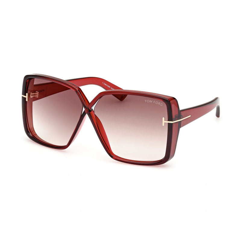 Tom Ford FT1117 66G Shiny Red/Brown Gradient 63mm