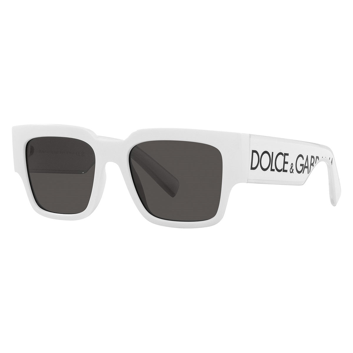 Dolce & Gabbana DG6184 331287 White/Dark Grey 52mm