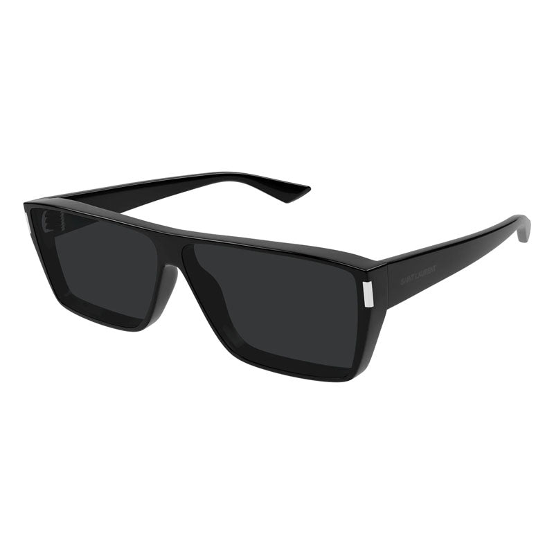 Saint Laurent SL 757 001 Shiny Black/Dark Grey