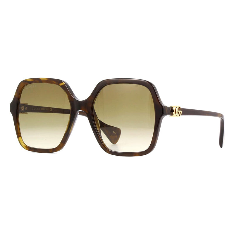 Gucci GG1072S 002 Dark Havana/Brown 56mm