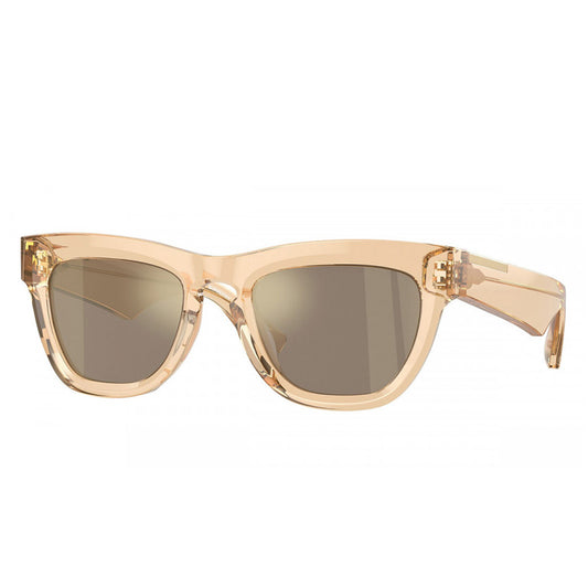 Burberry BE4415U 40635A Transparent Brown/Light Brown Mirror Gold 52mm