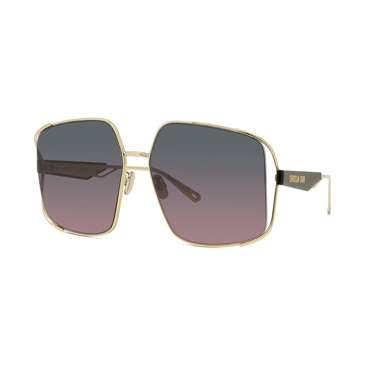 Dior ARCHIDIORS1U B0D2 Gold/Burgundy 61mm