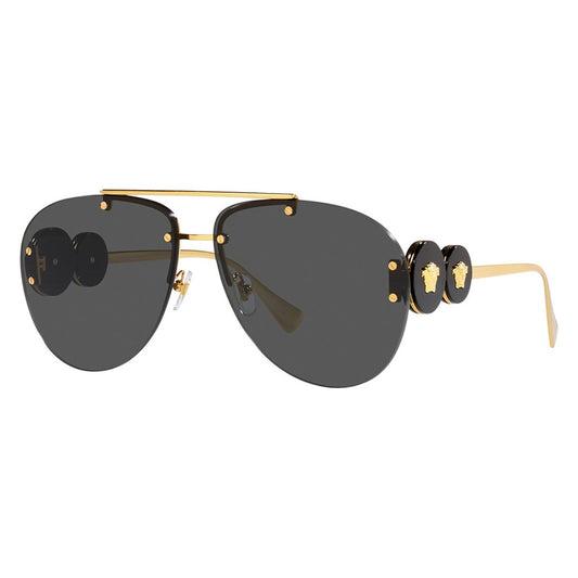 Versace VE2250 100287 Gold/Dark Grey 63mm