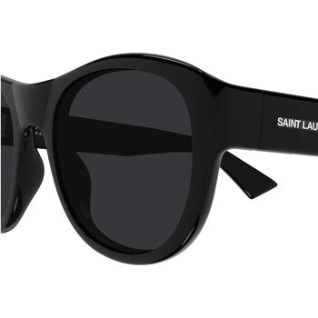 Saint Laurent Saint Laurent Black Oval Unisex Sunglasses SL 798 MAXIME 001 54