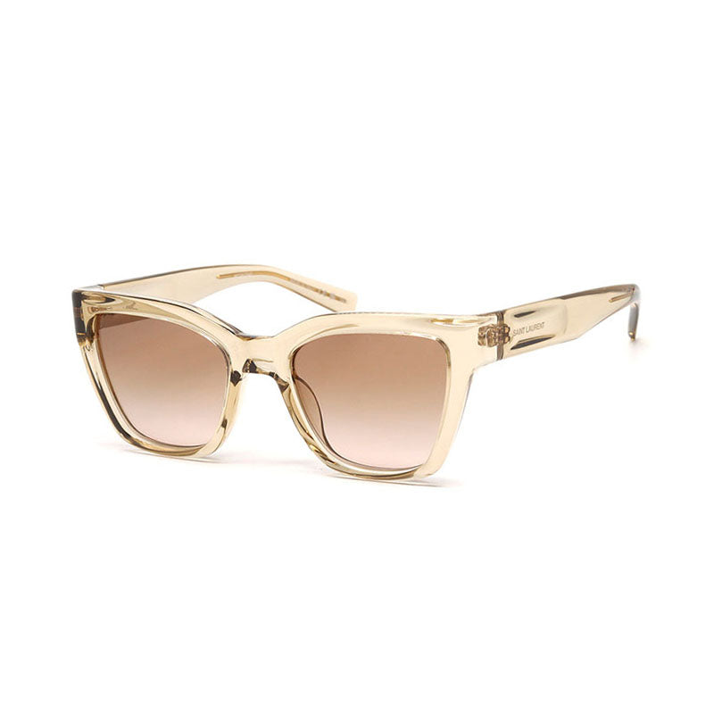Saint Laurent SL641 005 Transparent Light Yellow/Brown Gradient 52mm