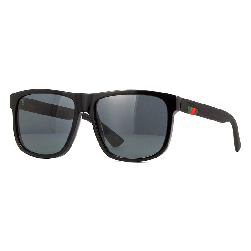 Gucci GG0010S 001 Black/Grey 58mm