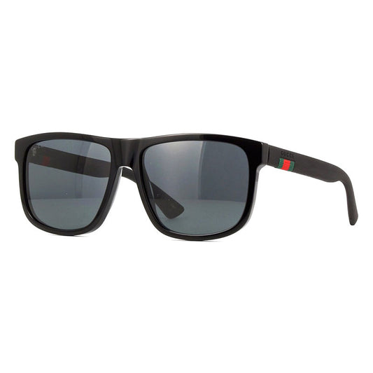 Gucci GG0010S 001 Black/Grey 58mm