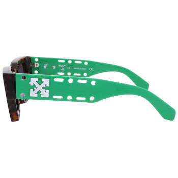 Off-White Off-White Mercer Full SMoke Square Sunglasses OERI026 6007 48