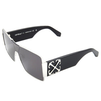 Off-White Off-White ASPEN Dark Grey Shield Unisex Sunglasses OERI14G 7207 141