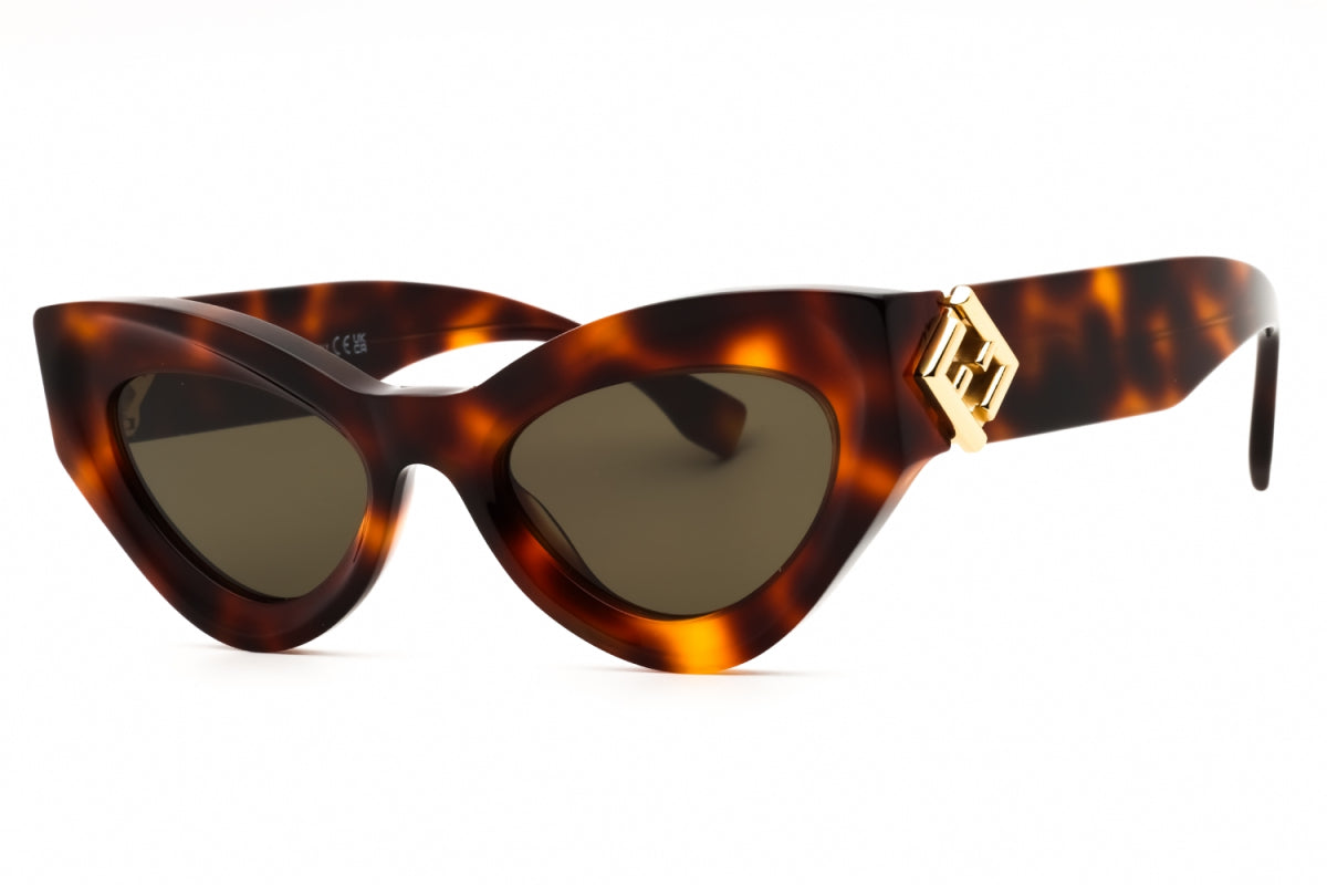 Fendi FE40146I 53N Blonde Havana/Green