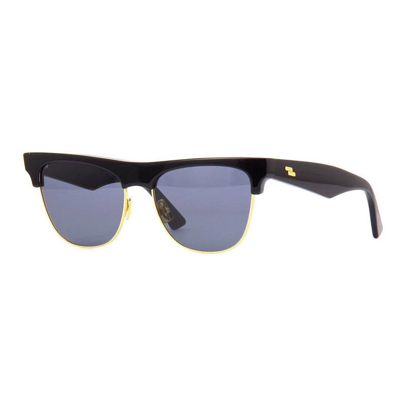 Bottega Veneta BV1003S 001 Shiny Black/Gold/Grey