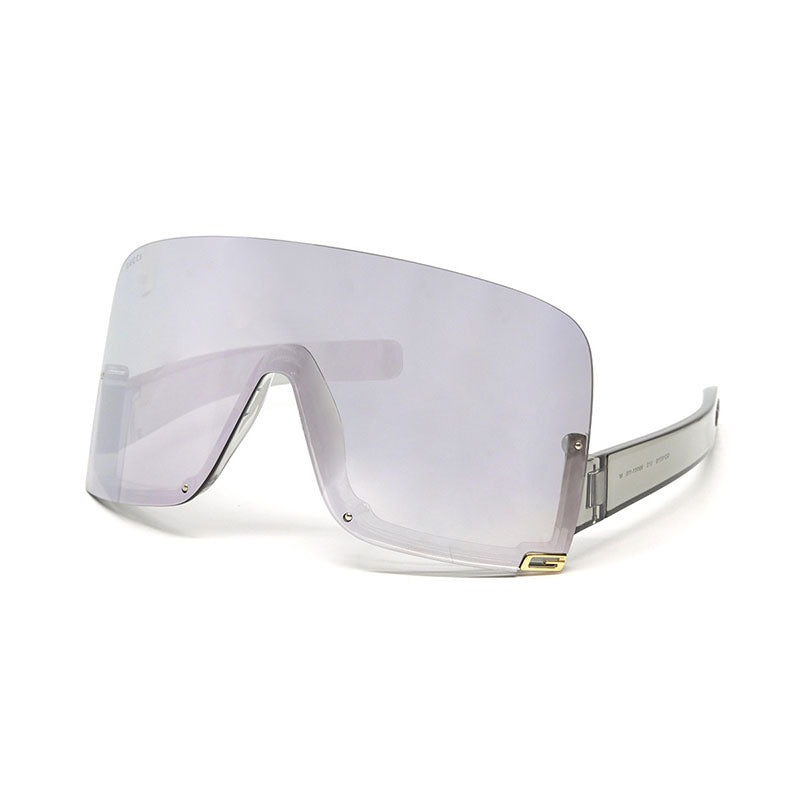 Gucci GG1631S 013 Transparent Light Grey/Smoke Base Multilayer Silver 99mm