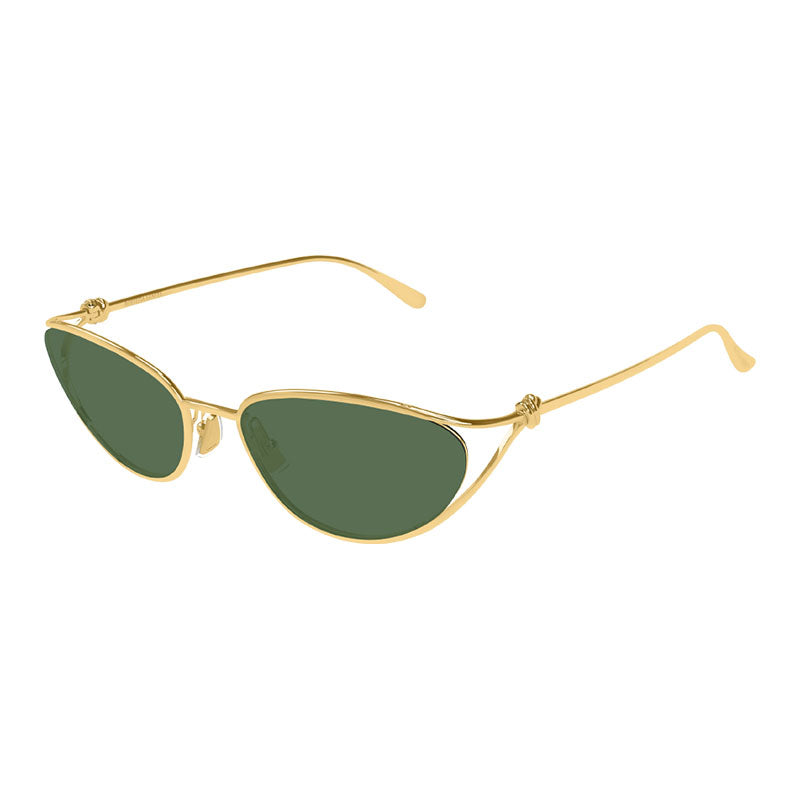 Bottega Veneta BV1330S 004 Gold/Green 57mm