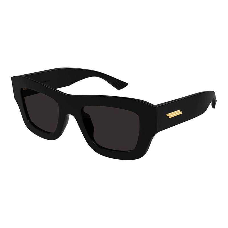 Bottega Veneta BV1357S 001 Shiny Black/Grey