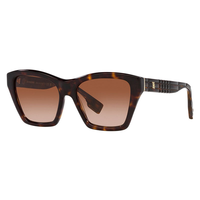 Burberry BE4391 300213 Shiny Dark Havana/Brown Gradient 54mm