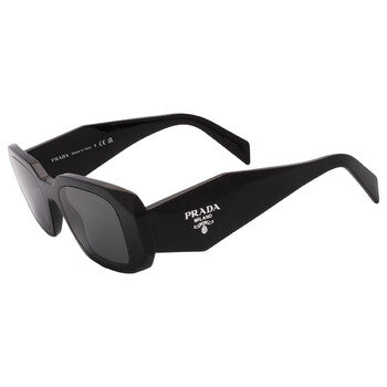 Prada Prada Grey Rectangular Ladies Sunglasses PR 17WS 1AB5S0 49