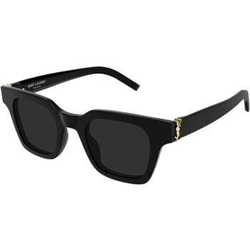 Saint Laurent Saint Laurent Black Square Unisex Sunglasses SL M157 001 47