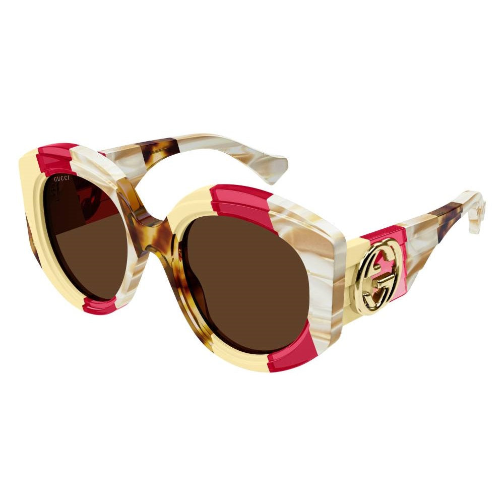 Gucci GG1308S 003 Light Havana/Light Brown 53mm