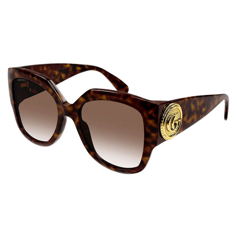 Gucci GG1407S 003 Dark Havana/Brown Gradient