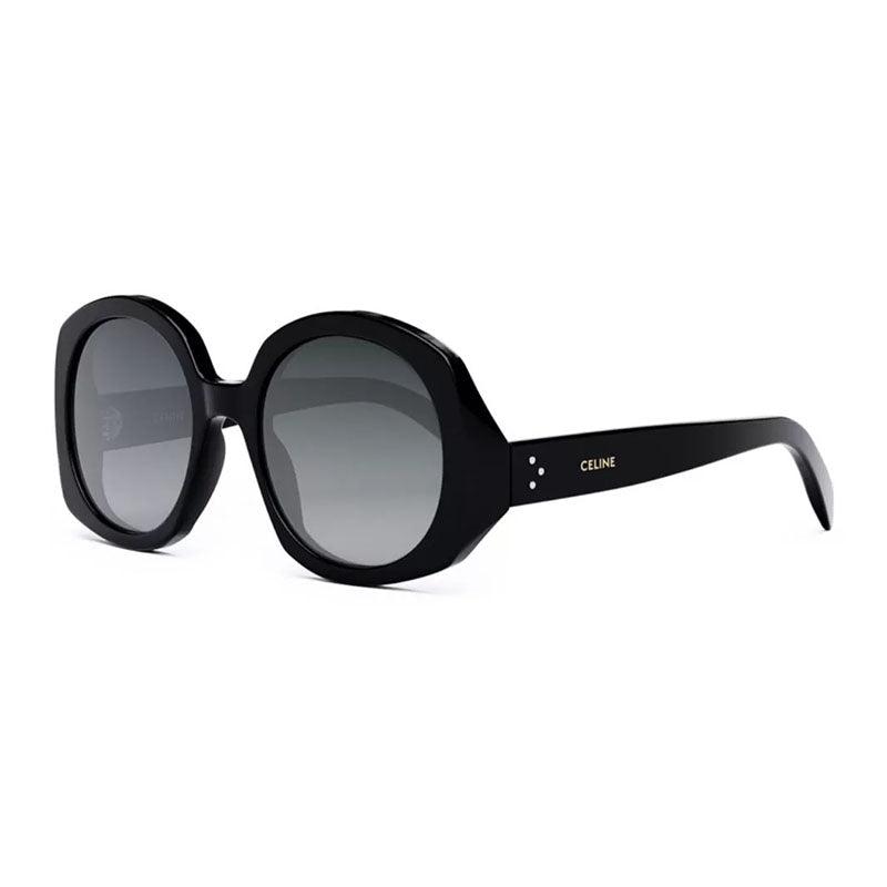 Celine CL40242I 01B Shiny Black/Smoke Gradient 53mm