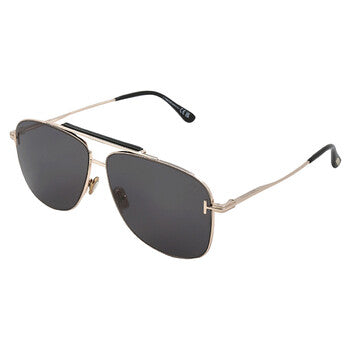 Tom Ford Tom Ford Jaden Smoke Navigator Men's Sunglasses FT1017 28A 60