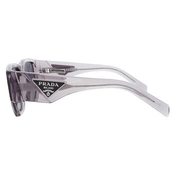 Prada Prada Dark Grey Square Men's Sunglasses PR 10ZS 16Z70B 54
