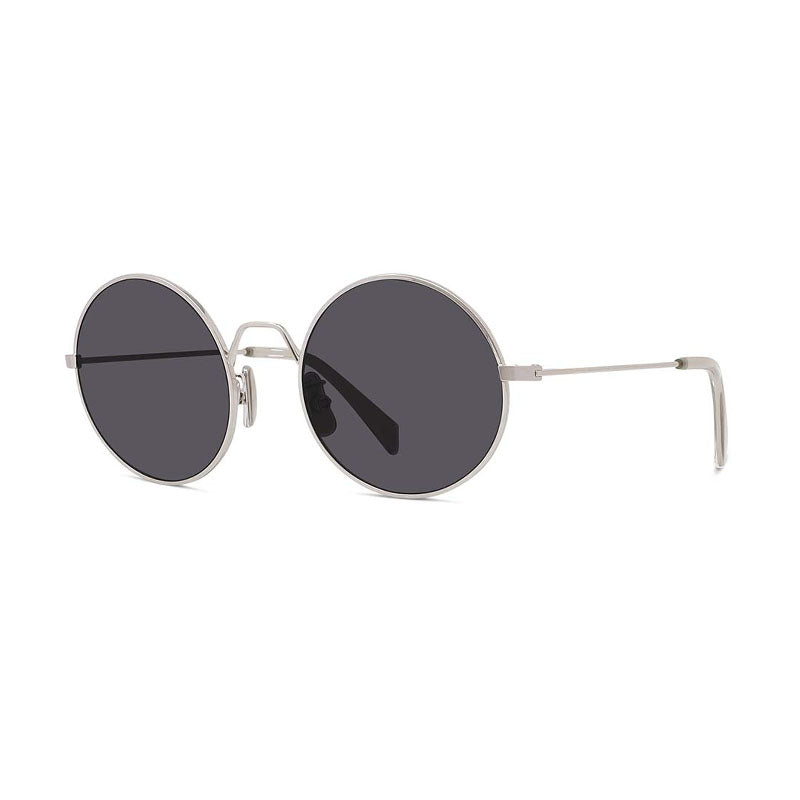 Celine CL40165U 17A Shiny Palladium/Smoke 50mm
