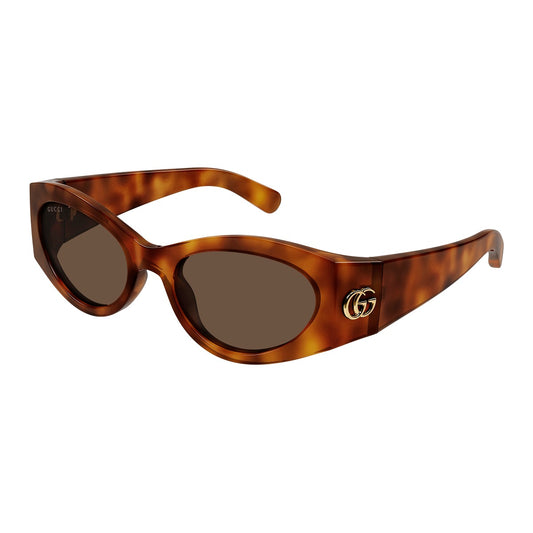 Gucci GG1401S 002 Blonde Havana/Dark Brown 53mm