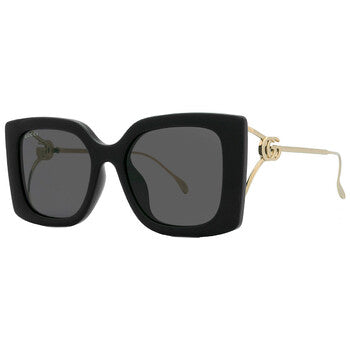 Gucci Gucci Grey Square Ladies Sunglasses GG1567SA 001 54