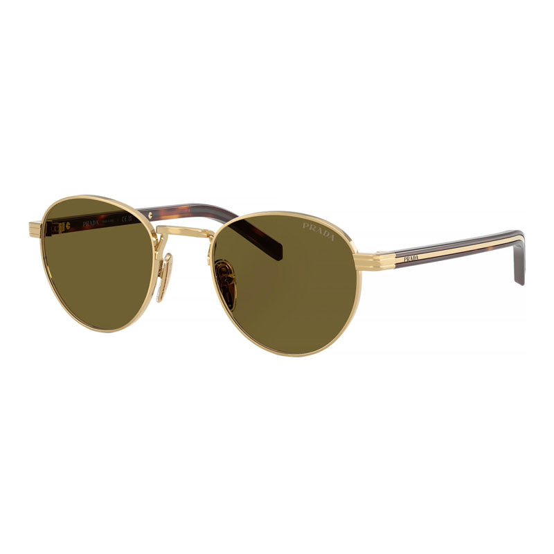 Prada PRB52S 5AK09Z Gold/Dark Brown