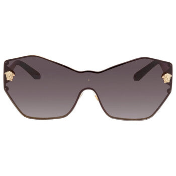 Versace Versace Grey Gradient Shield Sunglasses VE2182 12528G 43