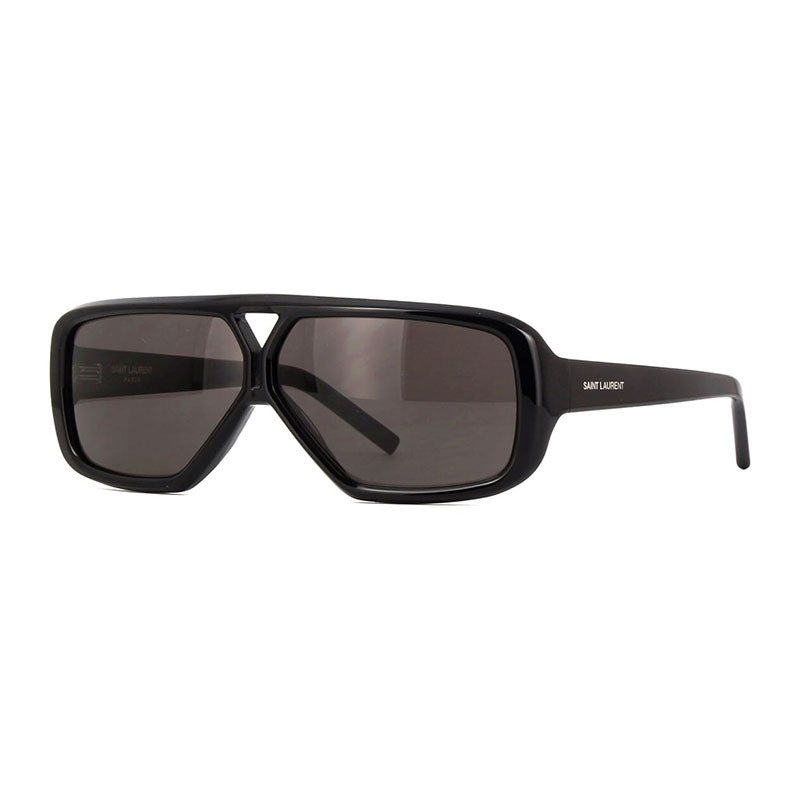 Saint Laurent SL569Y 001 Shiny Black/Grey