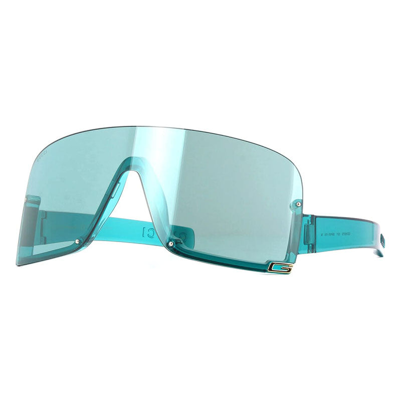 Gucci GG1637S 001 Transparent Turquoise/Turquoise Green Flash 99mm