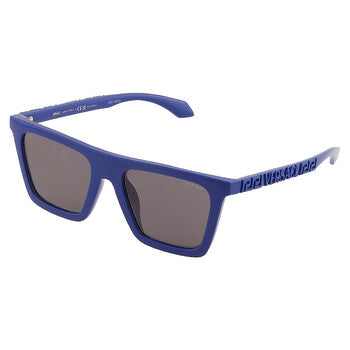 Versace Versace Polarized Grey Browline Men's Sunglasses VE4468U 545081 53