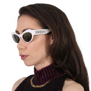Versace Versace Grey Mirror Gradient Cat Eye Ladies Sunglasses VE4356 401/Y9 54