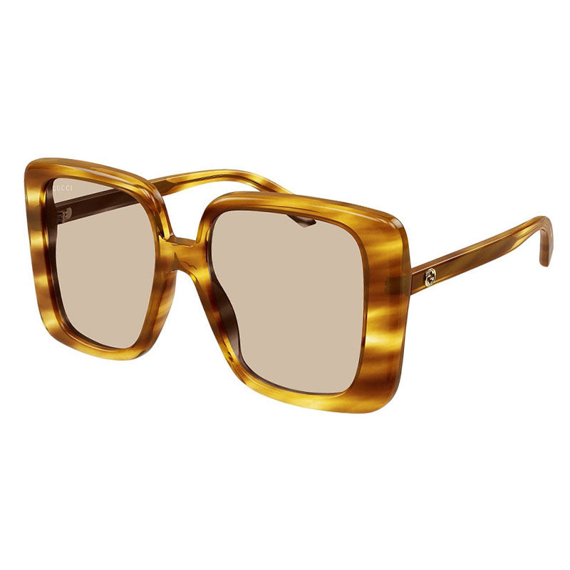 Gucci GG1314S 003 Striated Blond Havana/Nude 55mm
