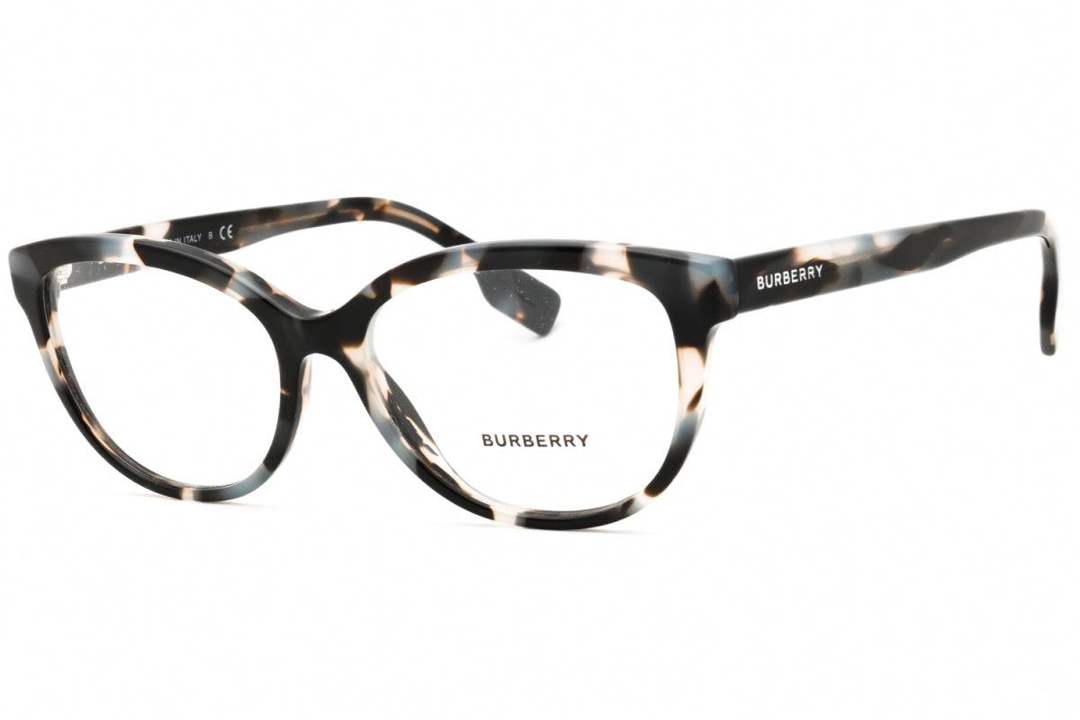Burberry BE2357 3983 Top Check Striped Havana 54mm