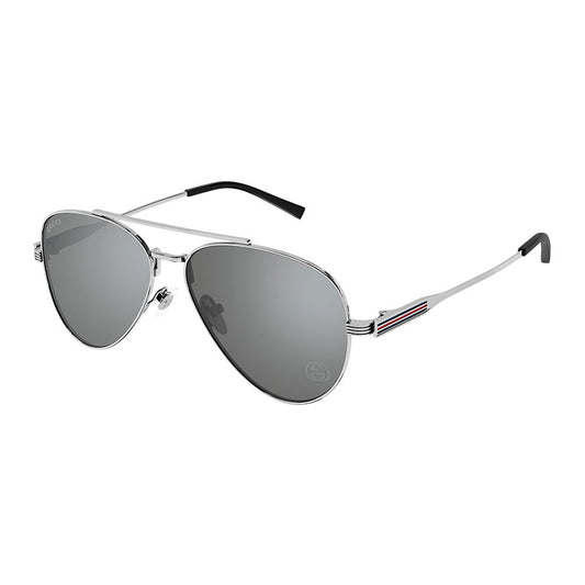 Gucci GG1874S 002 Silver/Silver Mirror 57mm