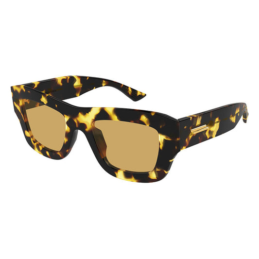 Bottega Veneta BV1357S 003 Spotted Havana/Nicotine