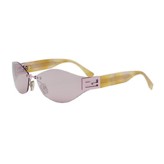 Fendi FE40159U 74Z Shiny Rose/Violet Mirror
