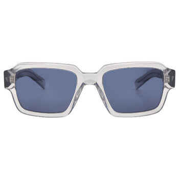 Prada Prada Blue Rectangular Men's Sunglasses PR 02ZS U430A9 52