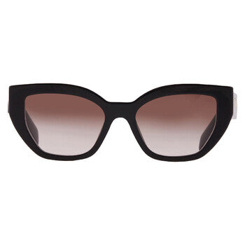 Prada Prada Brown Gradient Butterfly Ladies Sunglasses PR A09S 1AB0A6 53