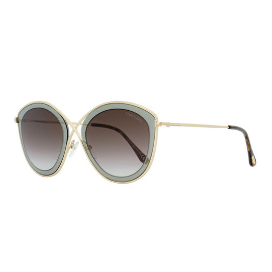 Tom Ford FT0604/S 50K Grey Green With Gold/Brown Gradient 55mm