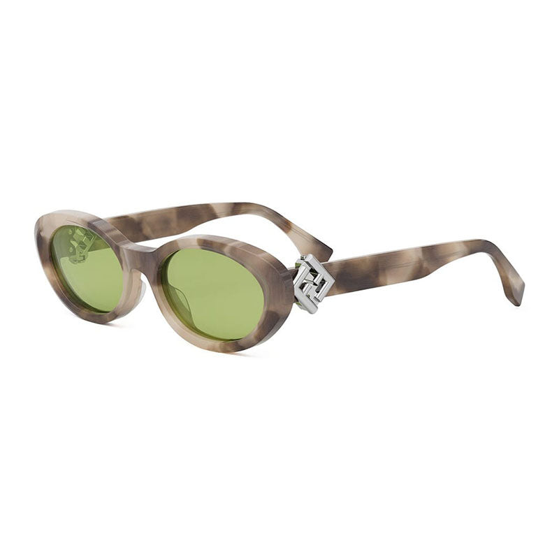Fendi FE40140U 56N Shiny Havana/Green 53mm