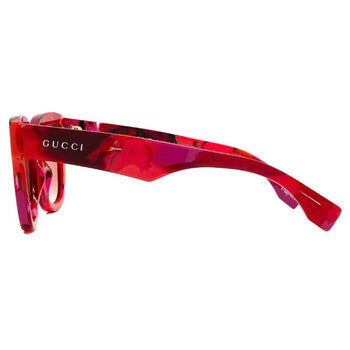 Gucci Gucci Orange Square Ladies Sunglasses GG1624S 001 52