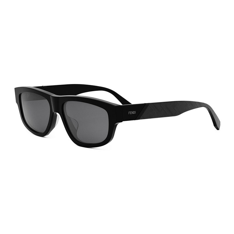 Fendi FE40157F 01A Shiny Black/Grey 57mm